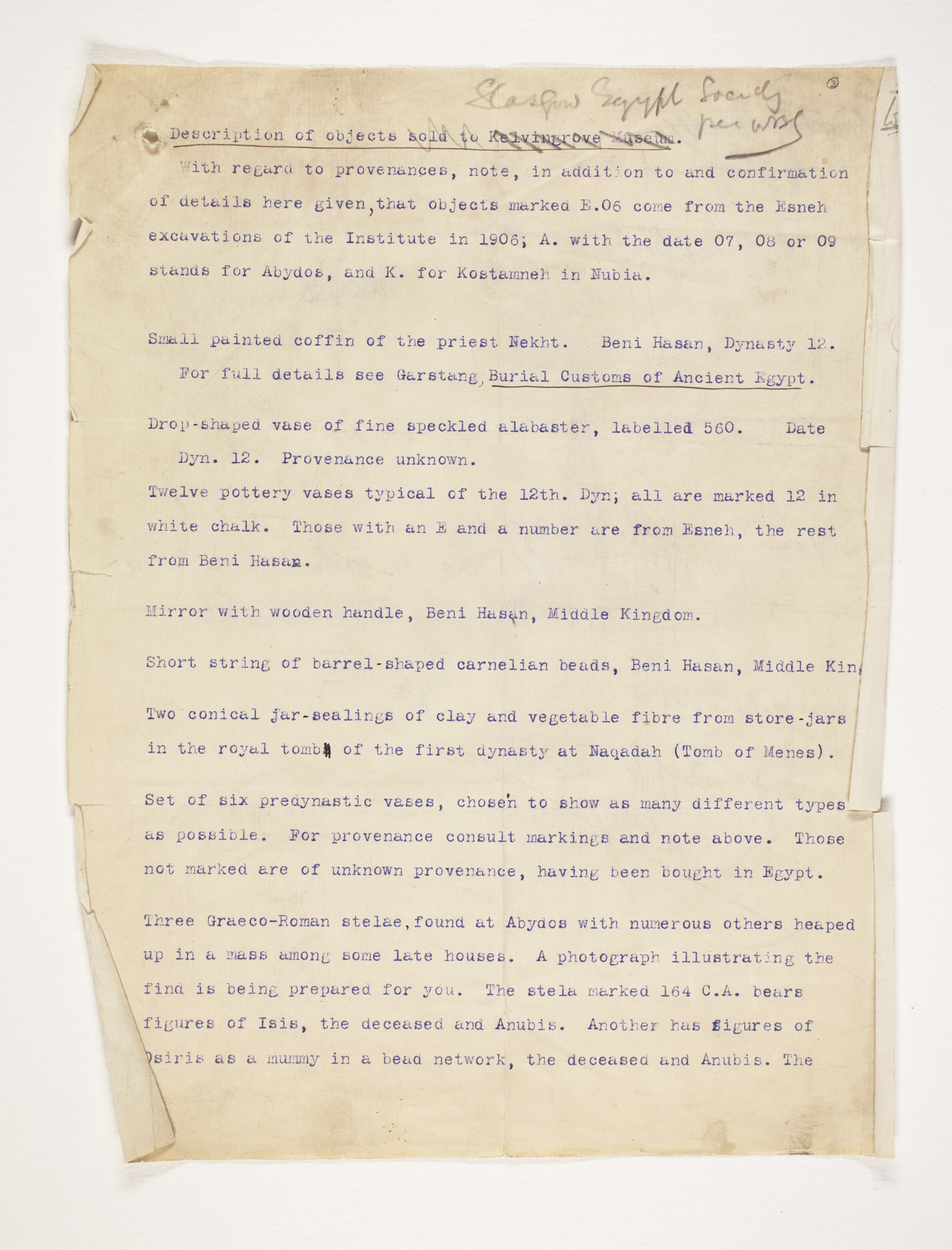 Dishasha 1896-1897, Individual Institution List , PMA/WFP1/D/5/3.1